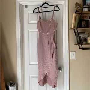 NWT Lulus Mauve Dress (Size Small)
